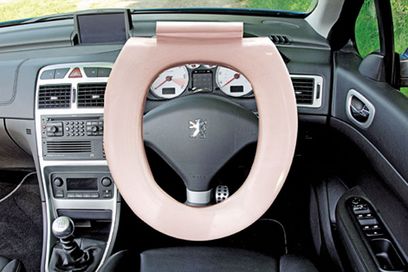 dirty steering wheel